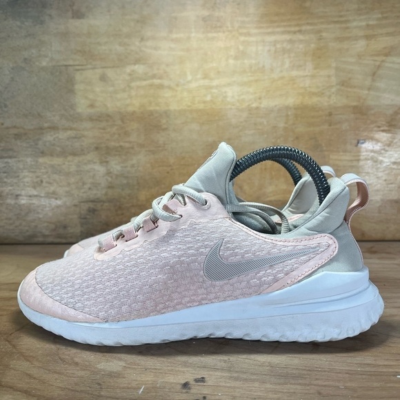 Nike Renew Rival Womens Size 7 Athletic Shoes Sneakers Pink Lace Up AA7411-601 - Picture 3 of 8
